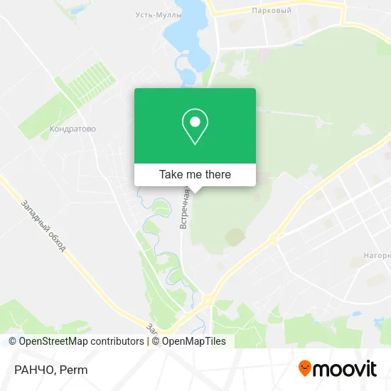 РАНЧО map