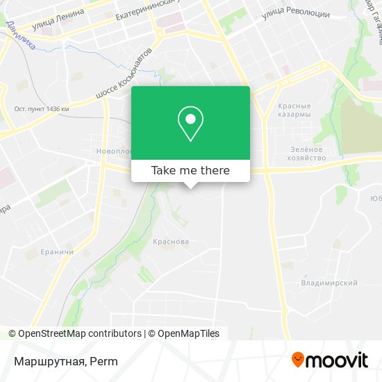Маршрутная map