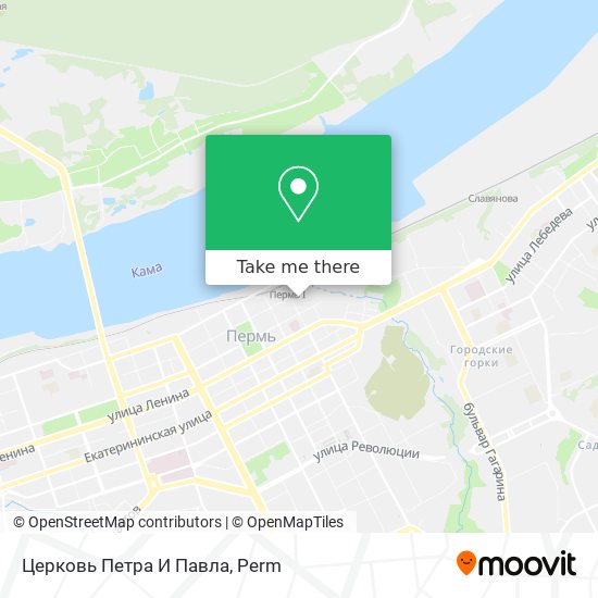 Церковь Петра И Павла map