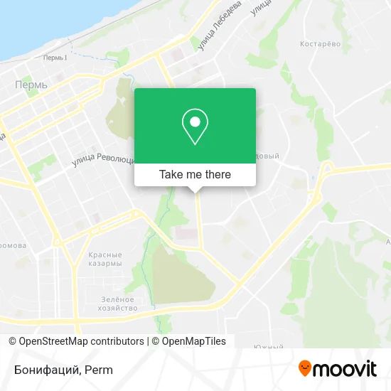 Бонифаций map
