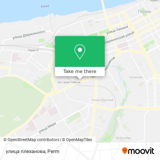 улица плеханова map