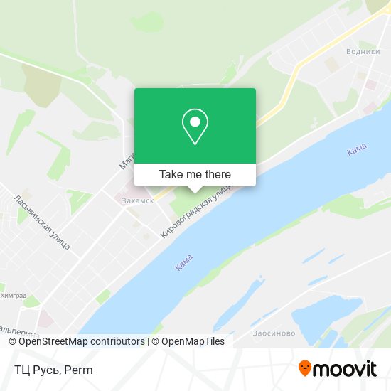 ТЦ  Русь map
