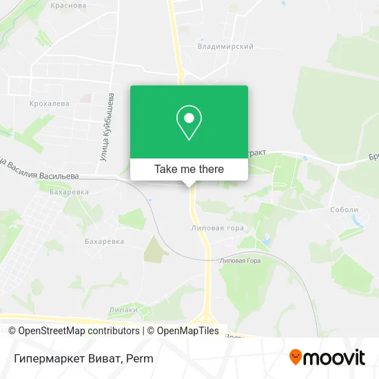 Гипермаркет Виват map