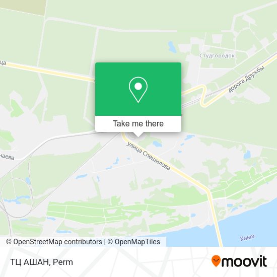 ТЦ АШАН map