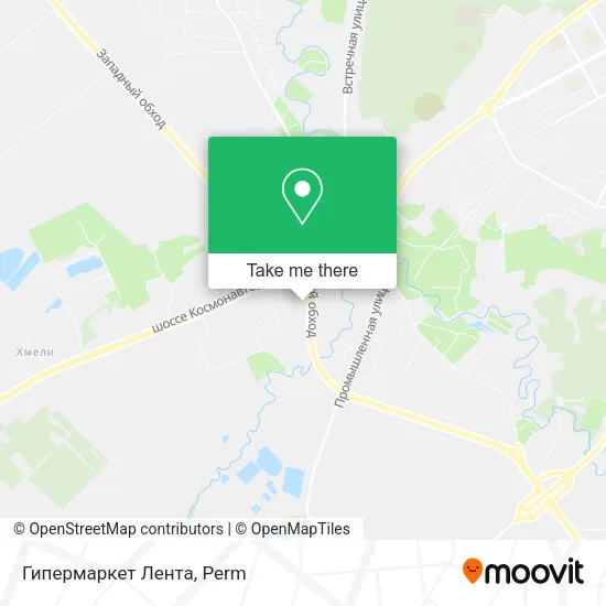 Гипермаркет Лента map