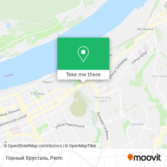 Горный Хрусталь map