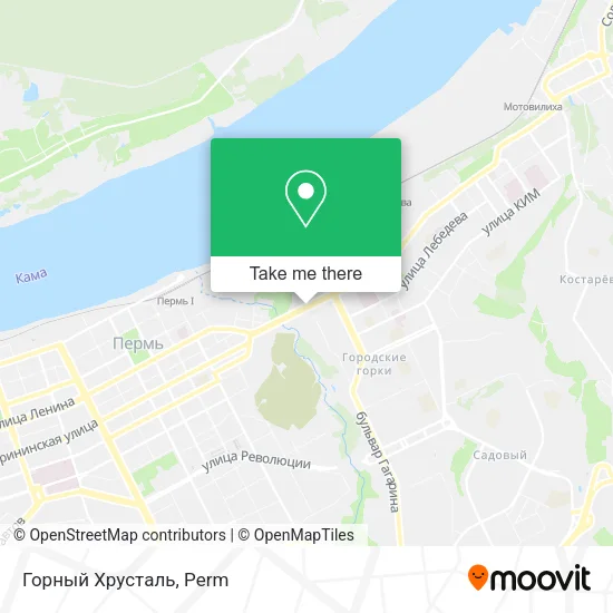 Горный Хрусталь map