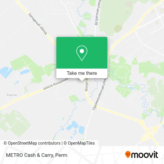 METRO Cash & Carry map
