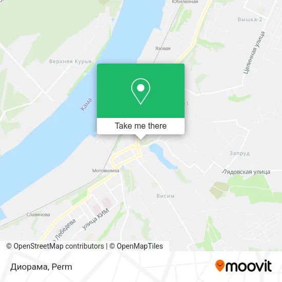 Диорама map