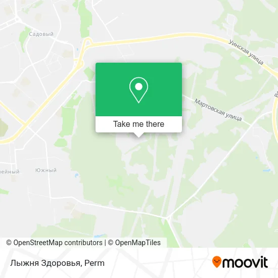 Лыжня Здоровья map