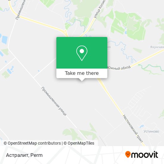 Астралит map