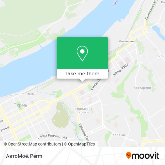 АвтоМоё map