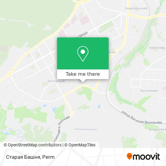 Старая Башня map