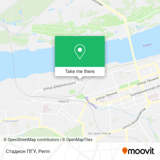 Стадион ПГУ map