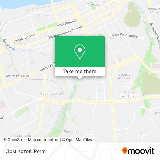 Дом Котов map