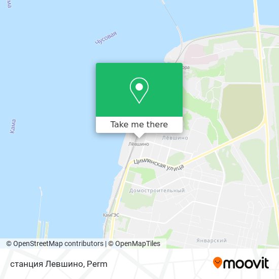 станция Левшино map