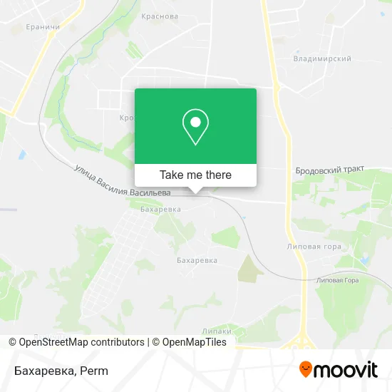Бахаревка map