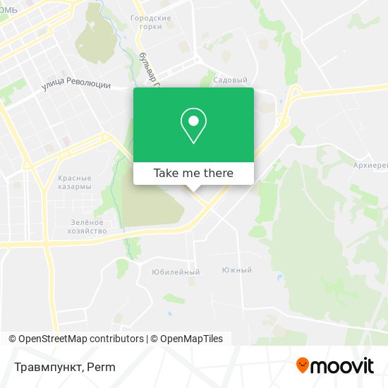 Травмпункт map