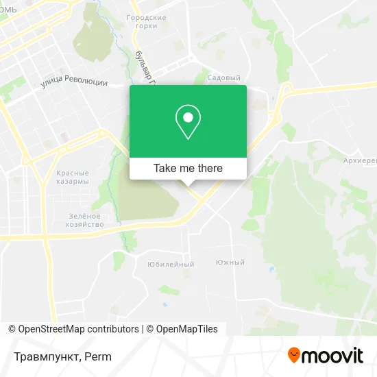 Травмпункт map