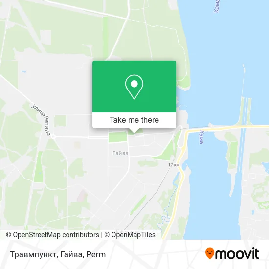 Травмпункт, Гайва map