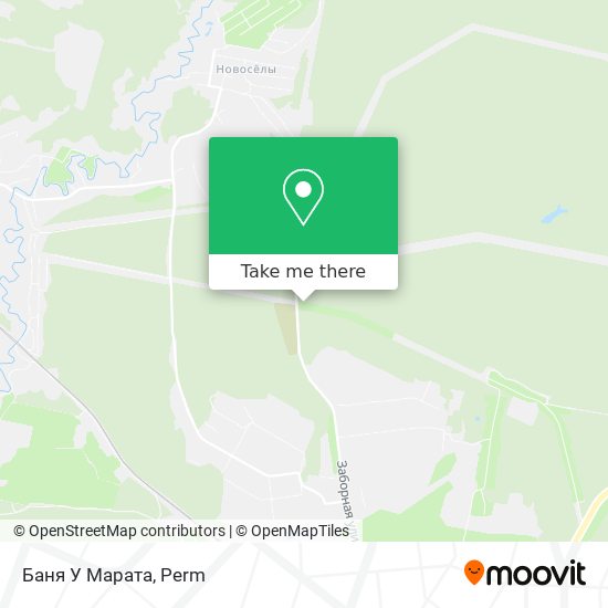 Баня У Марата map