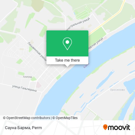 Сауна  Барма map
