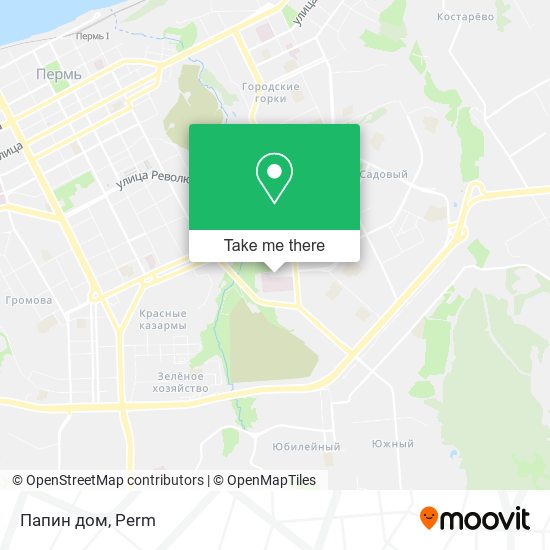 Папин дом map