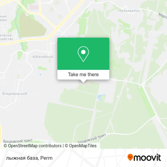 лыжная база map