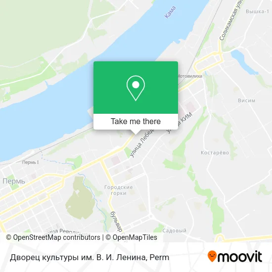 Дворец культуры им. В. И. Ленина map