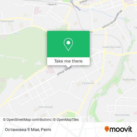 Остановка  9 Мая map