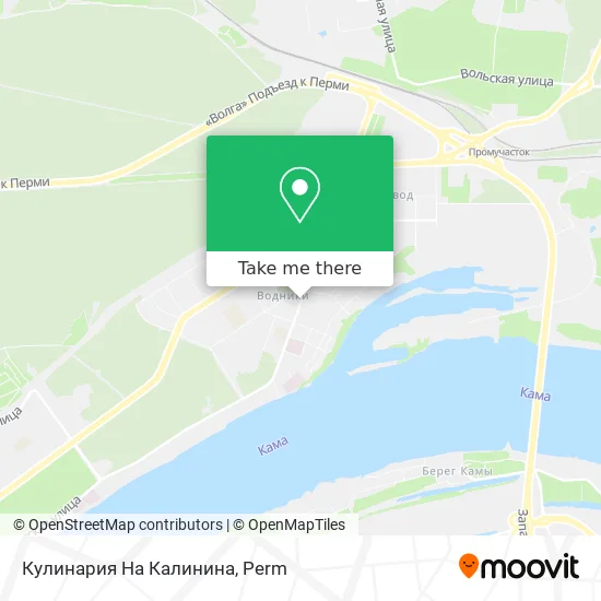 Кулинария На Калинина map