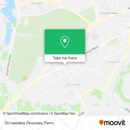 Остановка Леонова map
