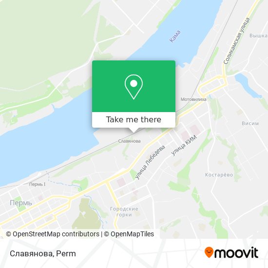 Славянова map