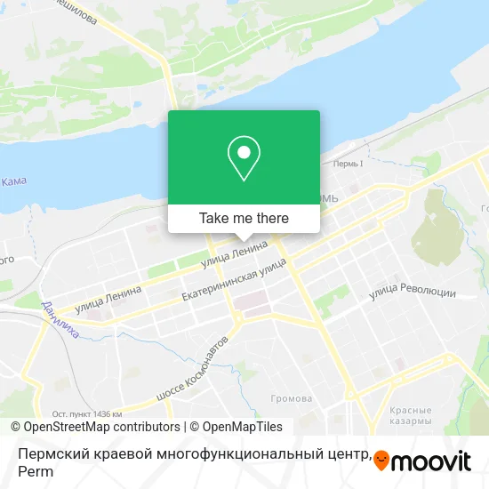 Пермский краевой многофункциональный центр map