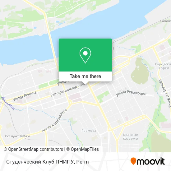 Студенческий Клуб ПНИПУ map