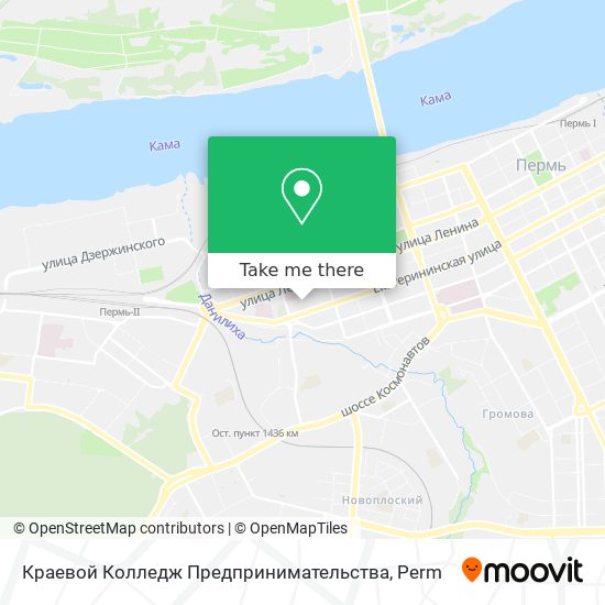 Краевой Колледж Предпринимательства map
