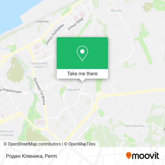 Роден Клиника map