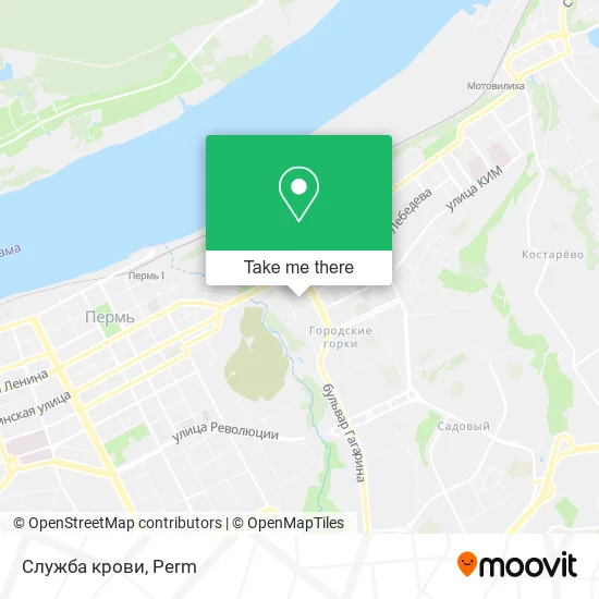 Служба крови map