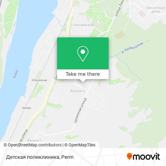 Детская поликлиника map