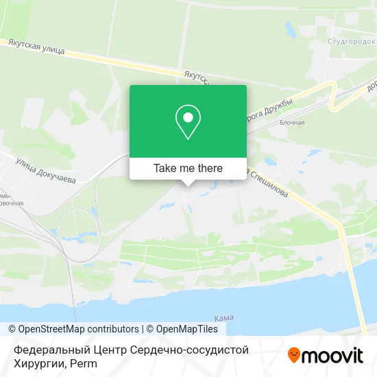 Федеральный Центр Сердечно-сосудистой Хирургии map