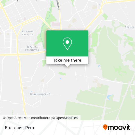 Болгария map