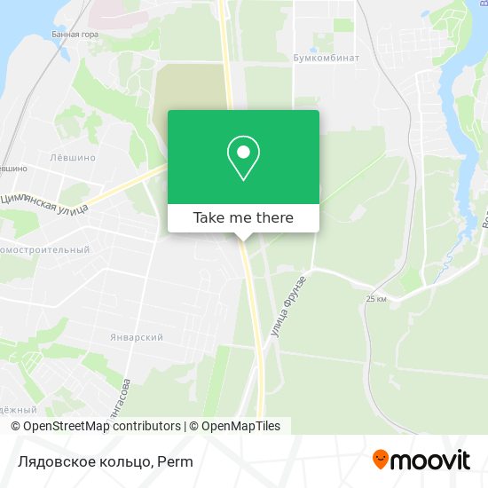 Лядовское кольцо map