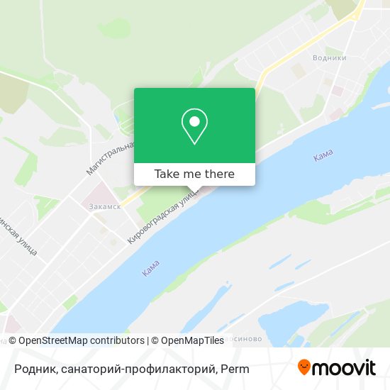 Родник, санаторий-профилакторий map
