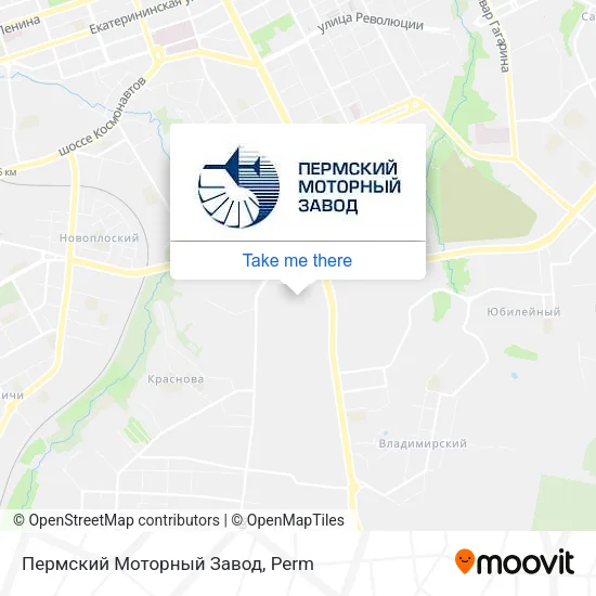Пермский Моторный Завод map