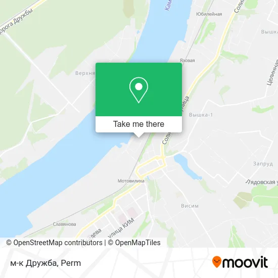 м-к Дружба map