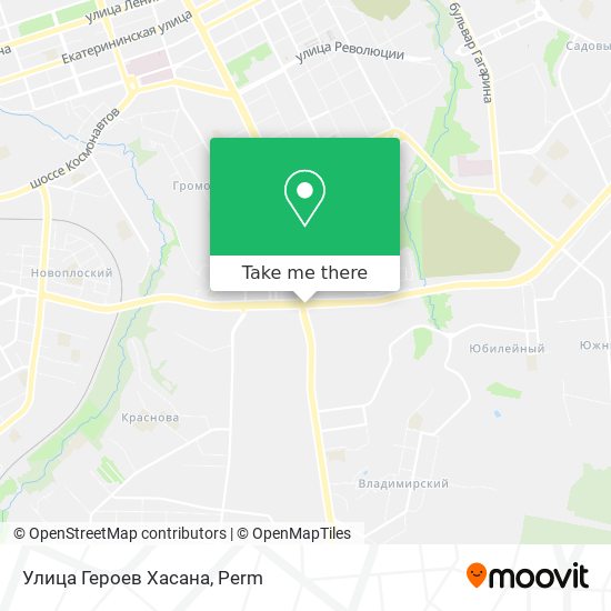 Улица Героев Хасана map