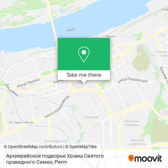 Архиерейское подворье Храма Святого праведного Симео map