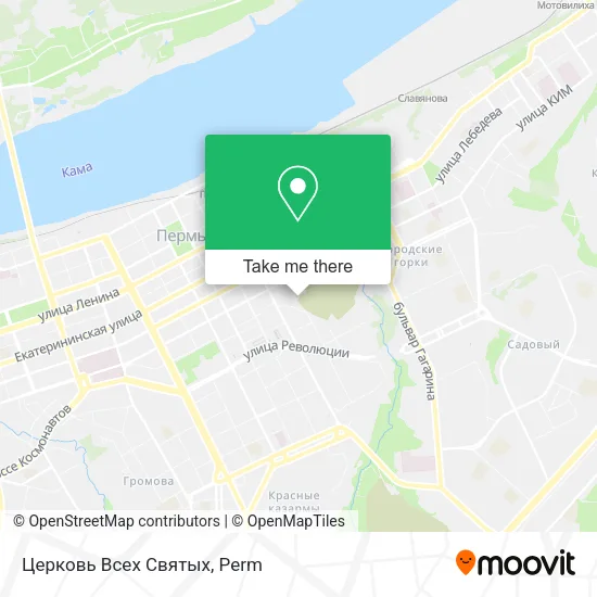Церковь Всех Святых map