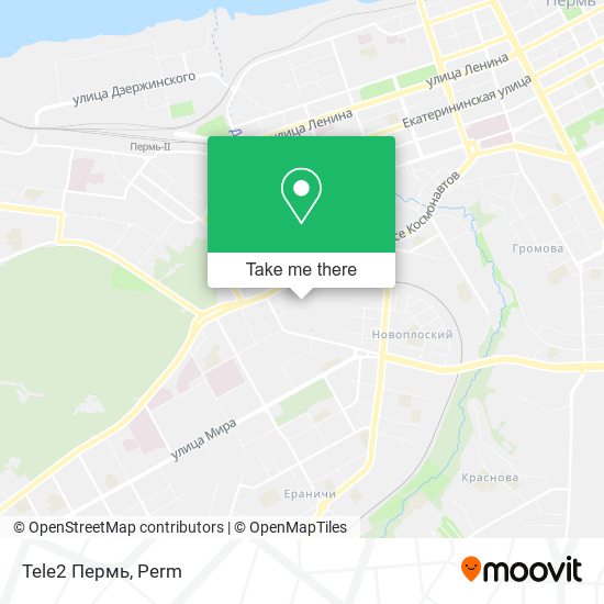 Tele2 Пермь map