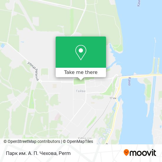 Парк им. А. П. Чехова map